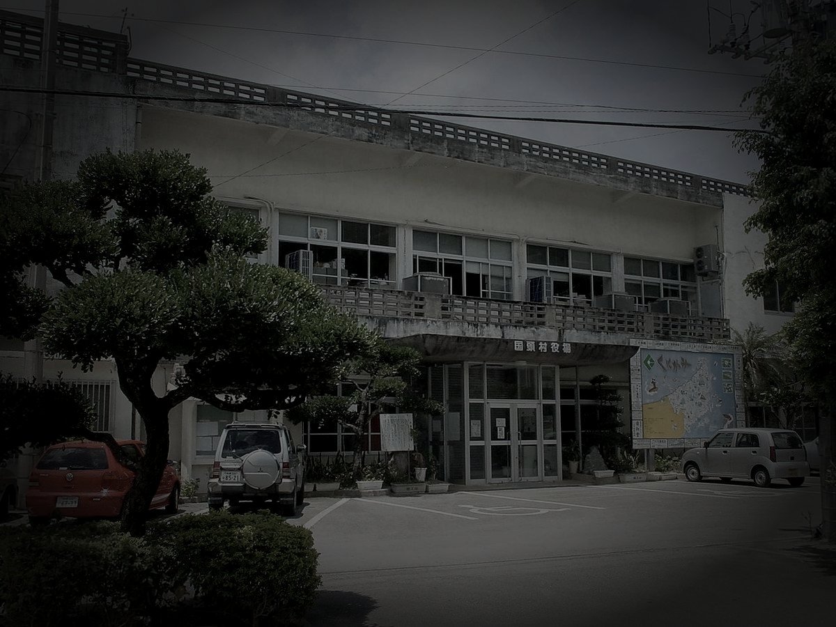 国頭郡国頭村の廃農村のイメージ（モザイク処理済み）