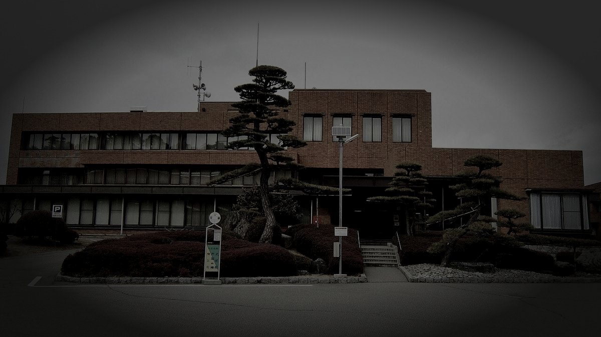 南箕輪村廃農村跡の怪異のイメージ（モザイク処理済み）