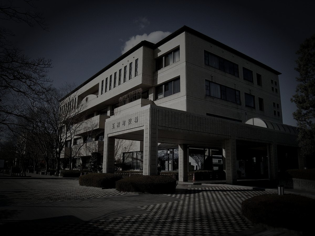 玉村町廃農場の農夫霊のイメージ（モザイク処理済み）