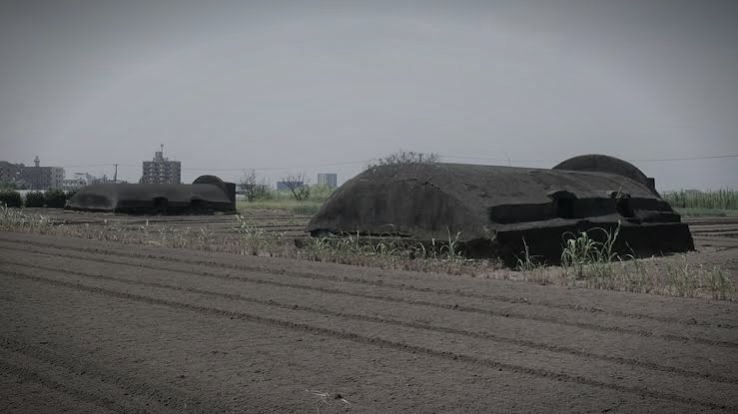 旧宮崎廃海軍基地跡のイメージ（モザイク処理済み）