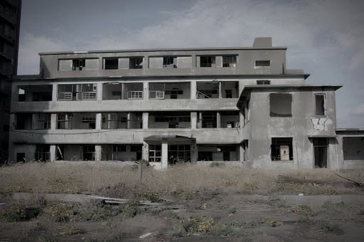 旧由利本荘廃病院のイメージ（モザイク処理済み）