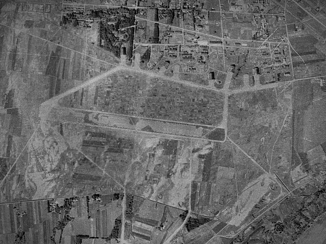旧陸軍飛行場跡地(知覧)のイメージ(モザイク処理済み)
