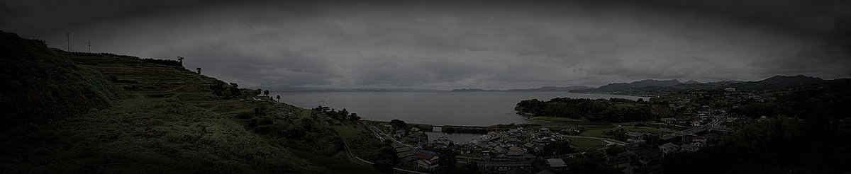 東彼杵郡東彼杵町の廃農村のイメージ（モザイク処理済み）