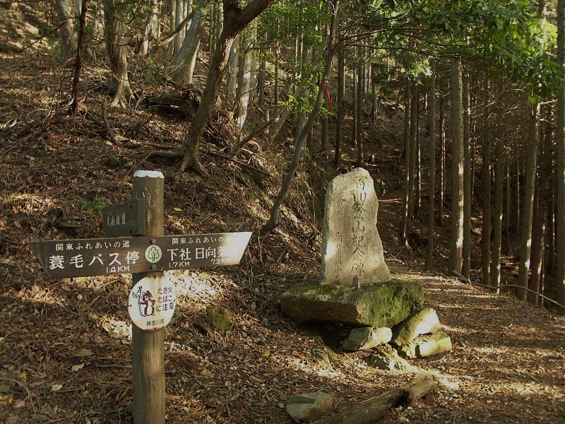 関東自然道のイメージ（モザイク処理済み）