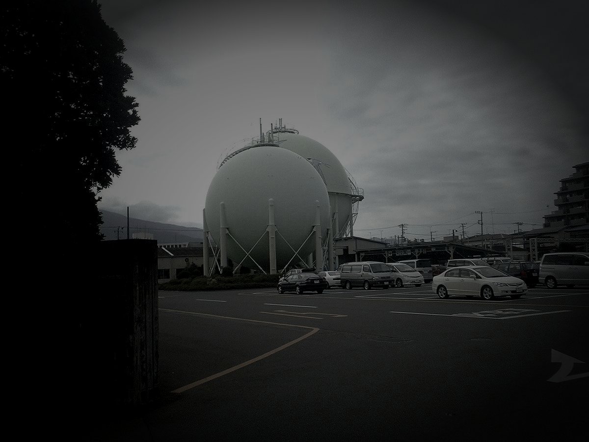 小田原心霊トンネルのイメージ(モザイク処理済み)