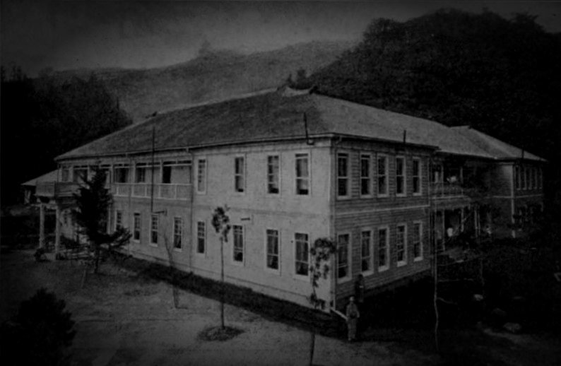 旧日光金谷ホテルのイメージ（モザイク処理済み）