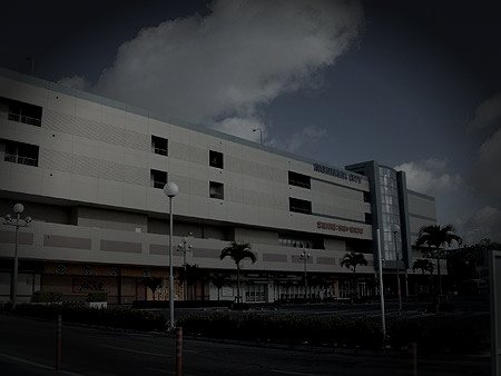 中頭郡西原町の廃農村のイメージ（モザイク処理済み）