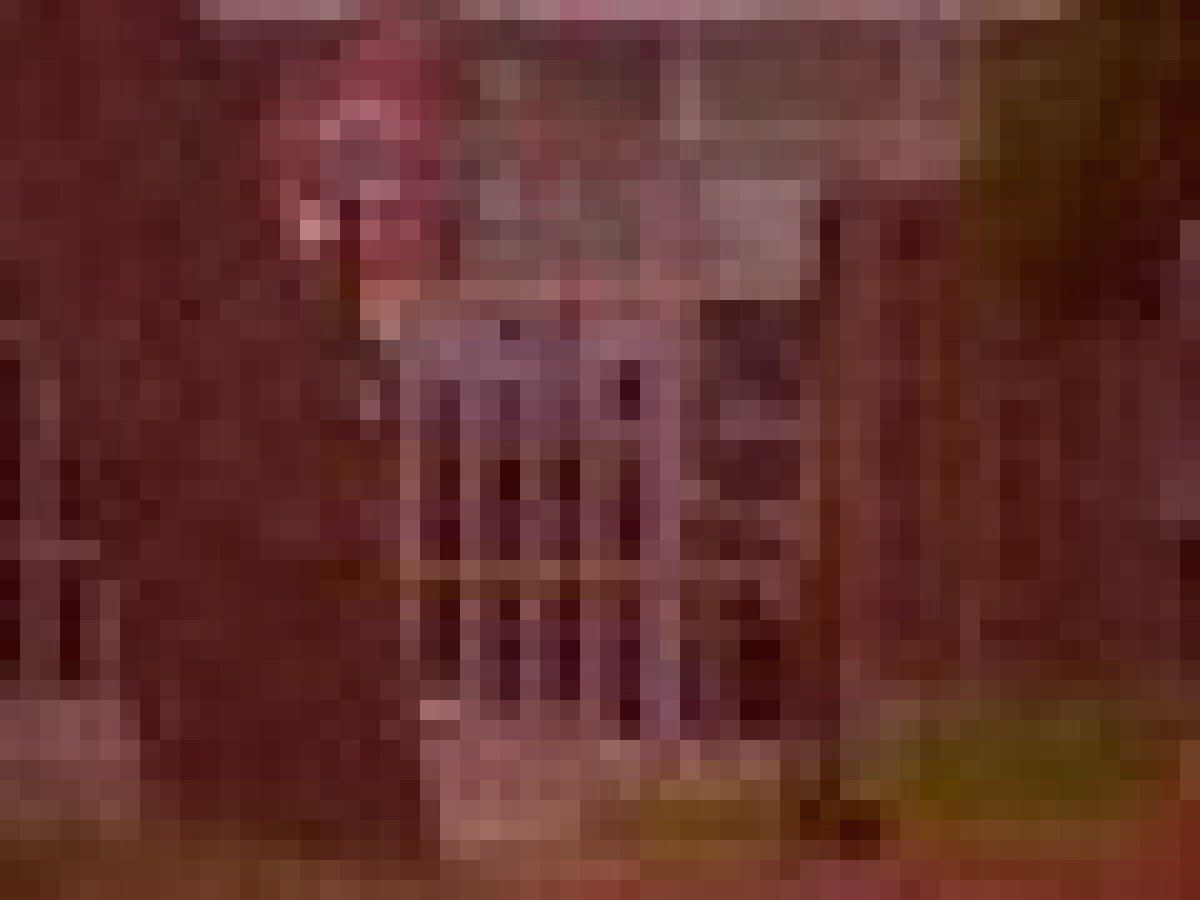 舞鶴市旧海軍基地跡の霊のイメージ（モザイク処理済み）