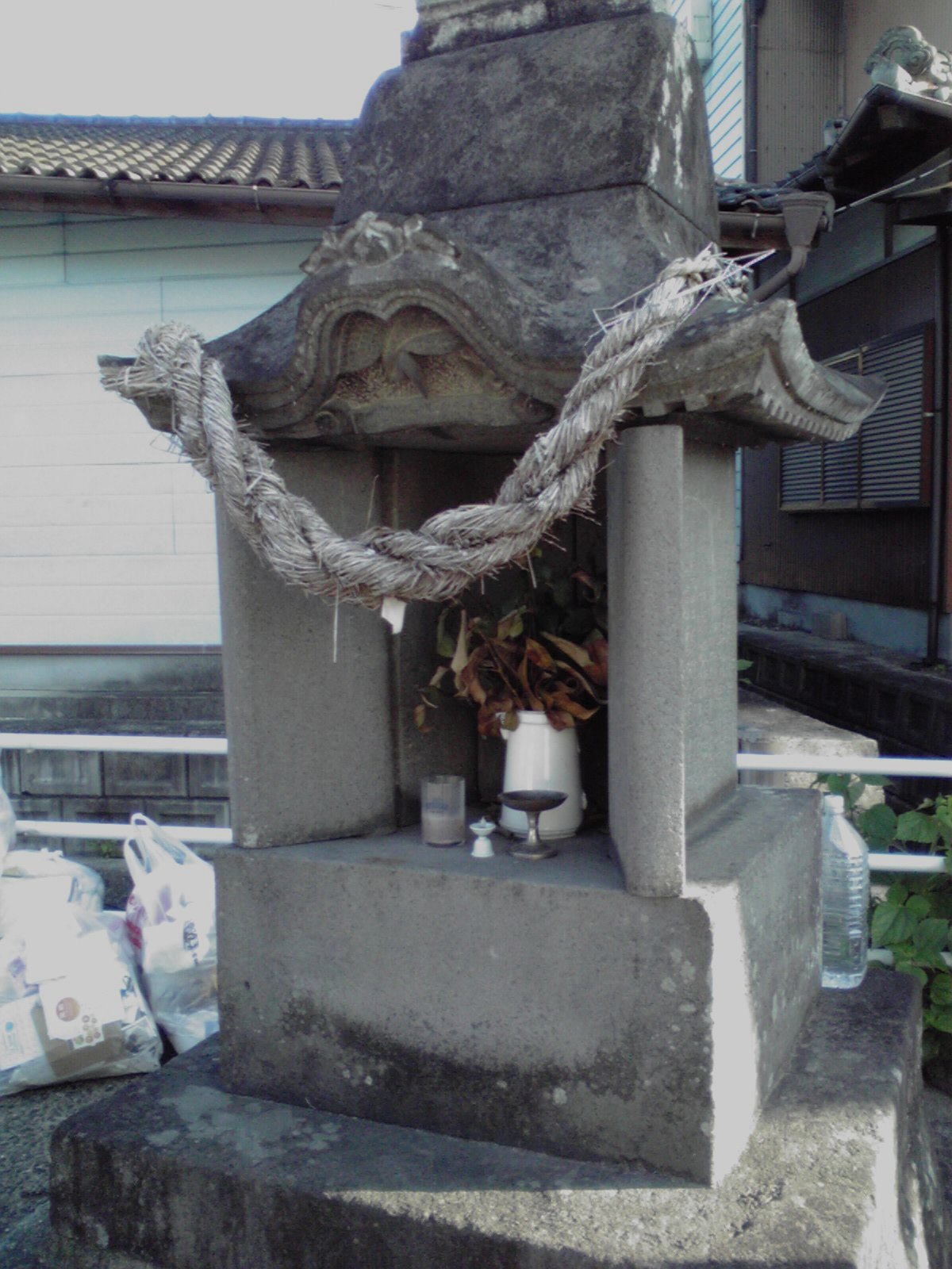 旧長崎街道のイメージ（モザイク処理済み）