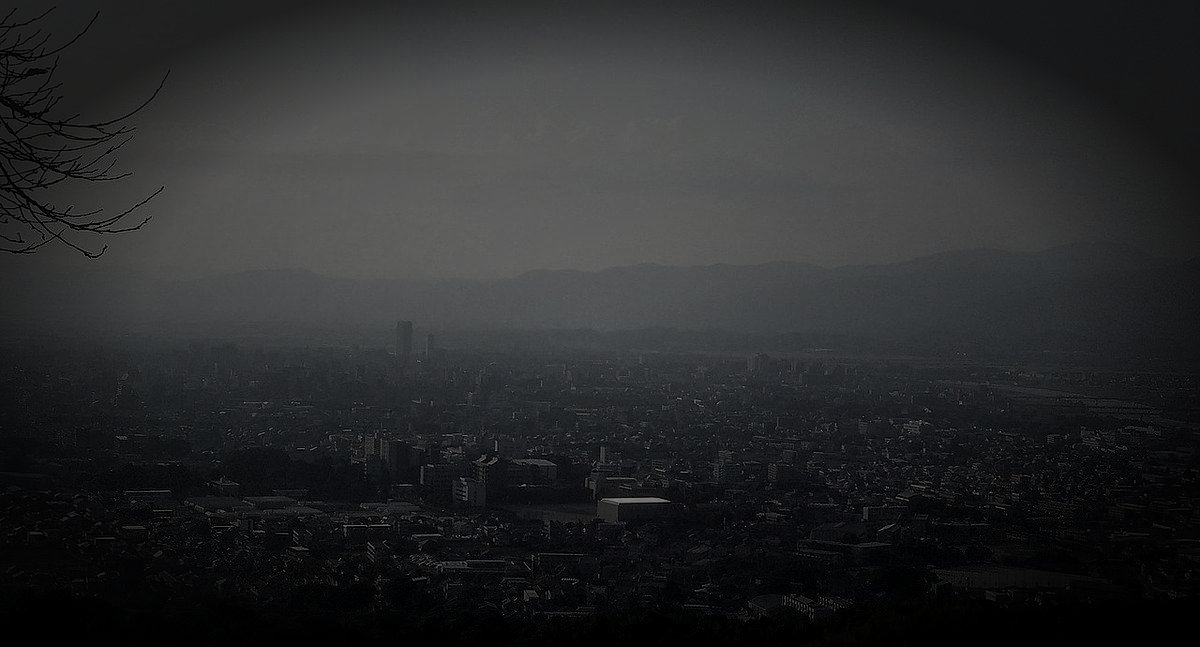 久留米市廃精神科病院のイメージ（モザイク処理済み）