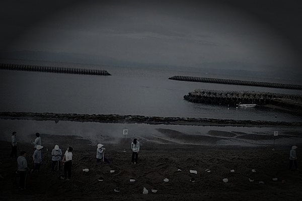 指宿温泉廃旅館群のイメージ（モザイク処理済み）