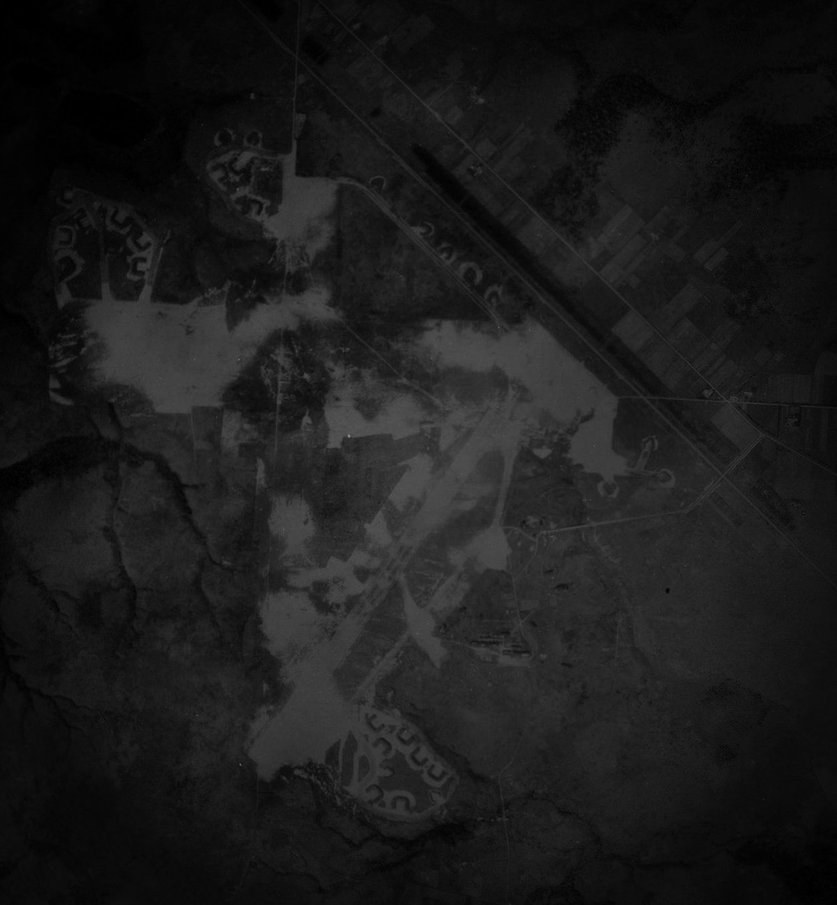 猿払の旧廃漁村のイメージ（モザイク処理済み）