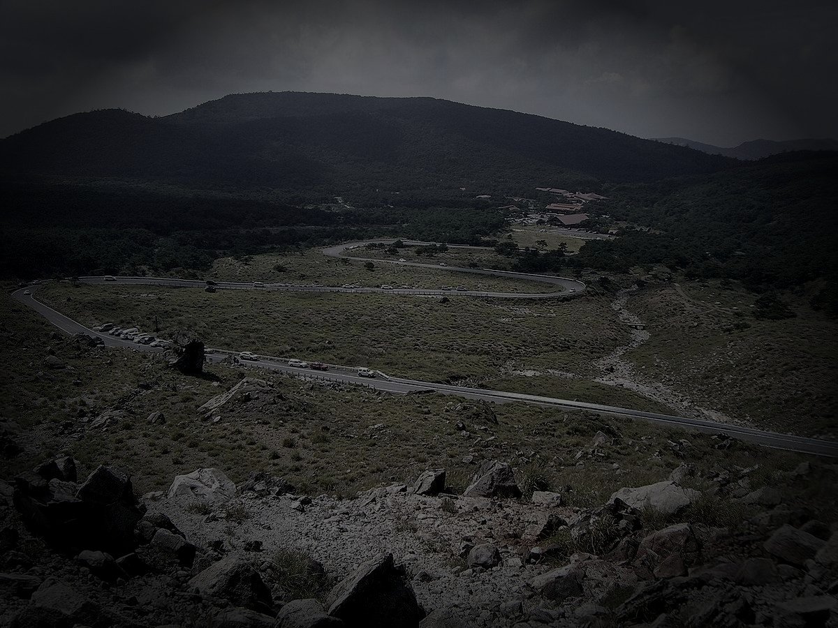 えびの市の廃農村のイメージ（モザイク処理済み）
