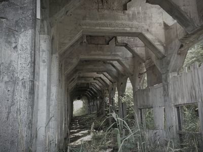 羽幌炭鉱跡