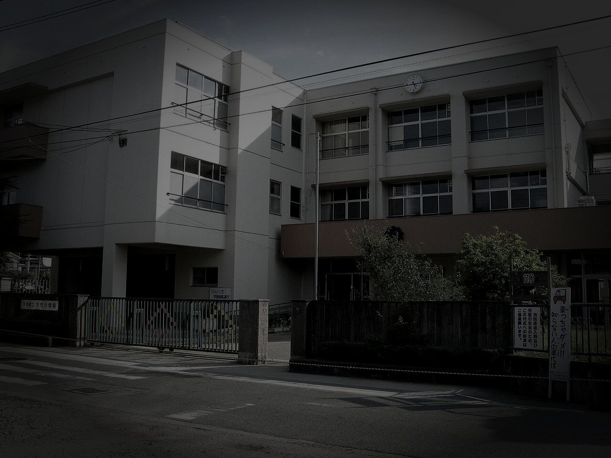 下市町廃農村の山霊のイメージ（モザイク処理済み）