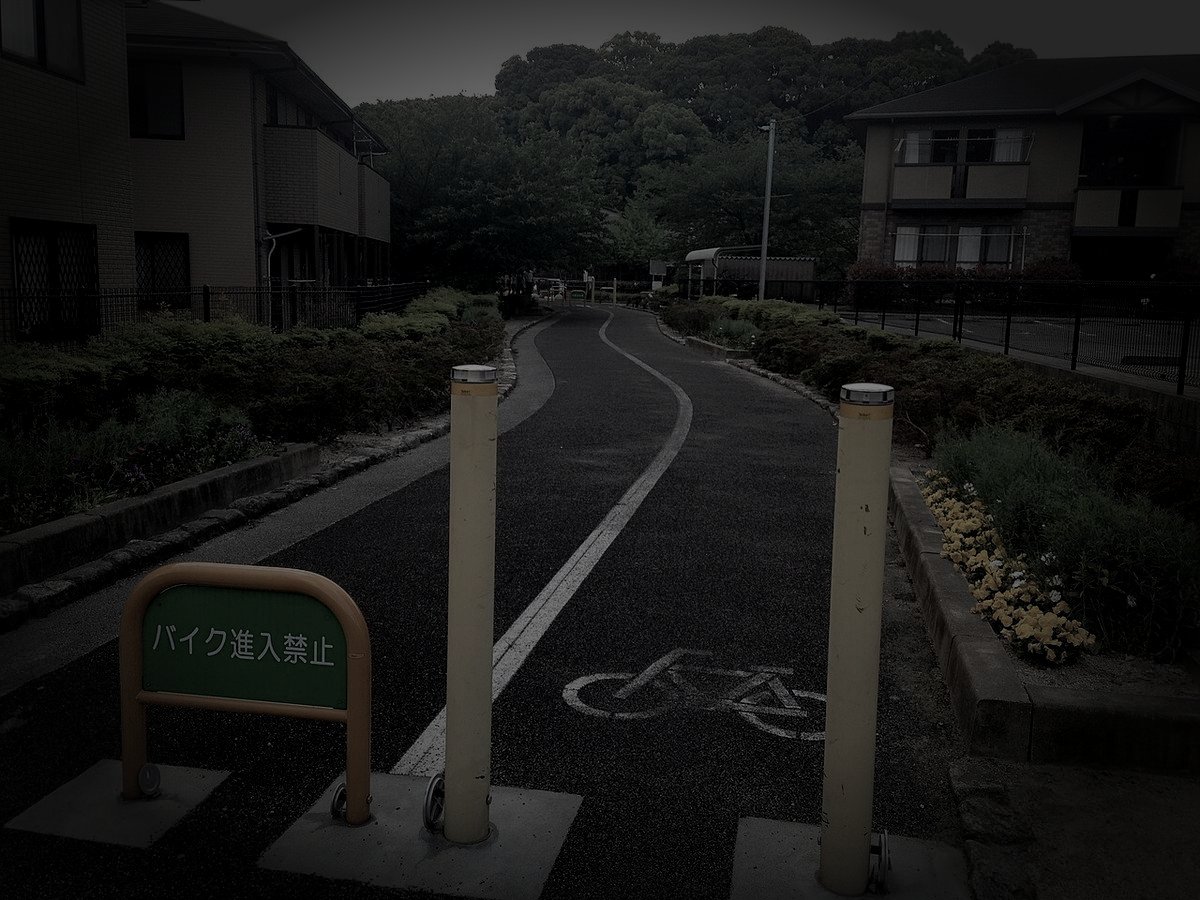 糟屋郡宇美町の旧廃農家のイメージ（モザイク処理済み）