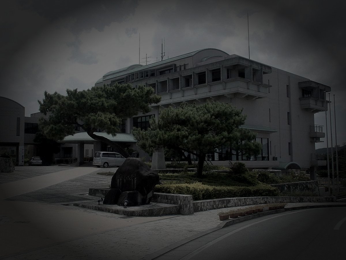 国頭郡宜野座村の廃農村のイメージ（モザイク処理済み）