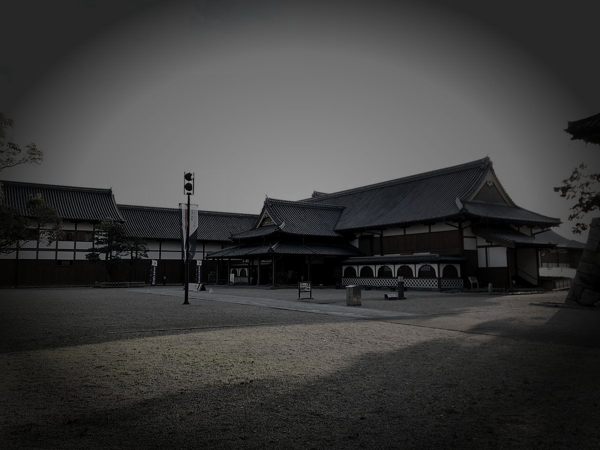 佐賀城本丸歴史館（夜間）のイメージ（モザイク処理済み）