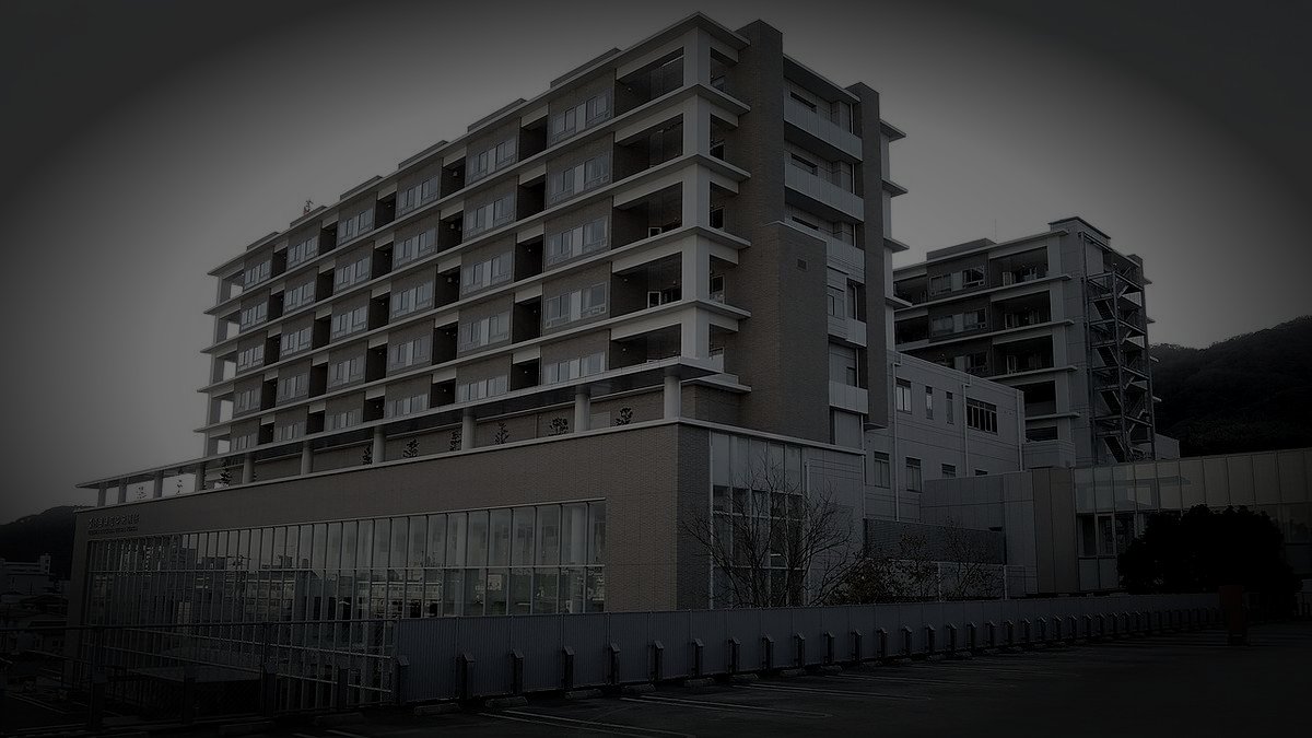 旧徳島県立病院のイメージ(モザイク処理済み)