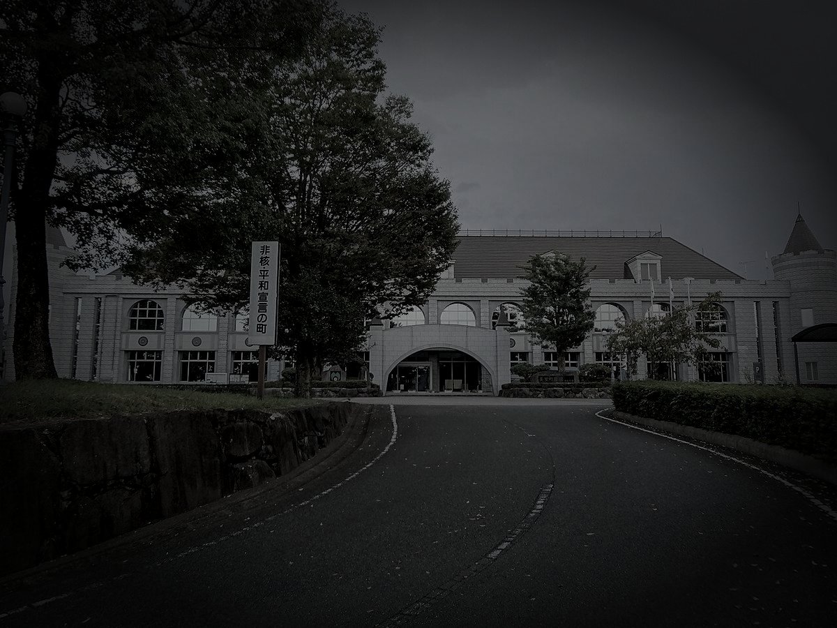 美里町の廃農村のイメージ（モザイク処理済み）