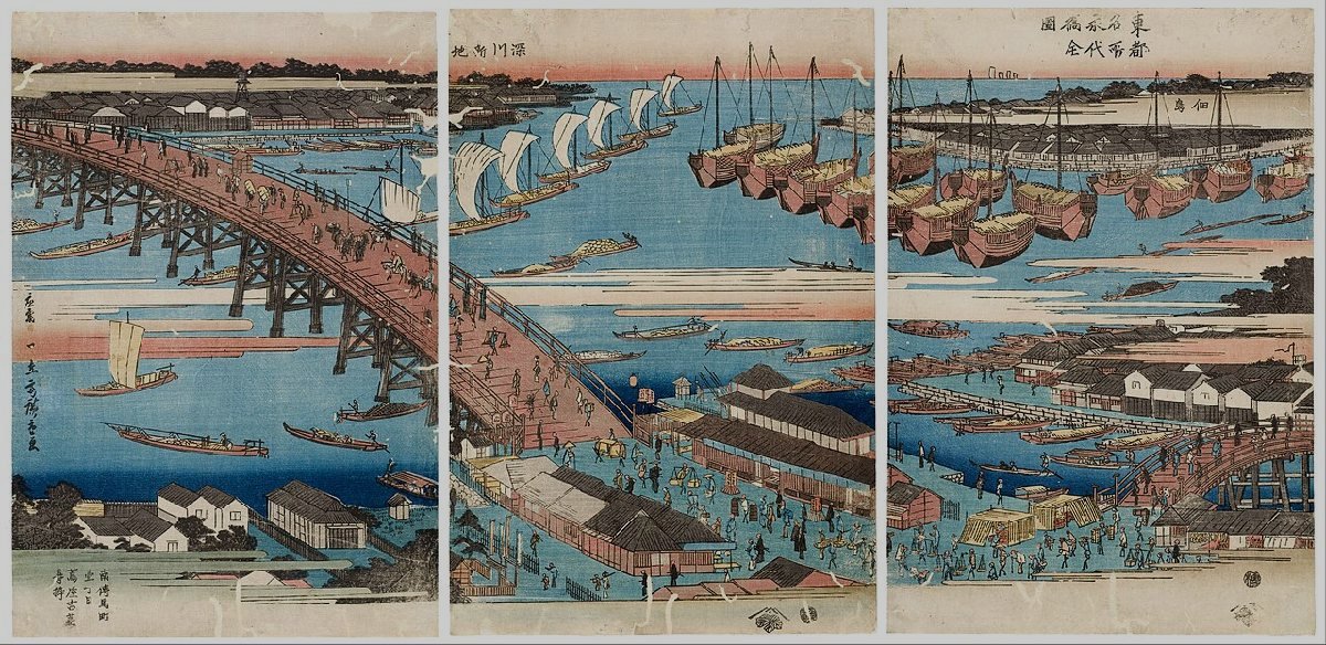 永代橋のイメージ（モザイク処理済み）