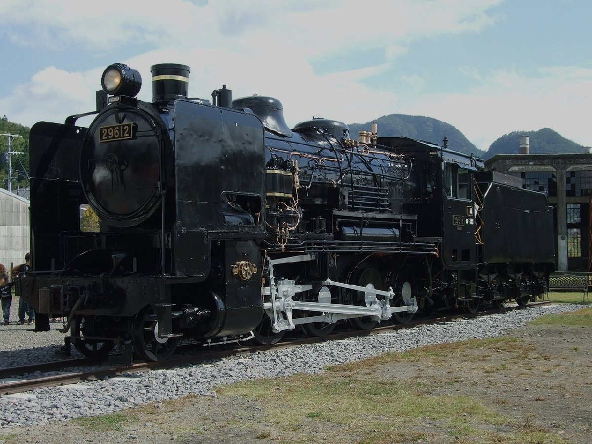 旧豊後森機関庫のイメージ（モザイク処理済み）