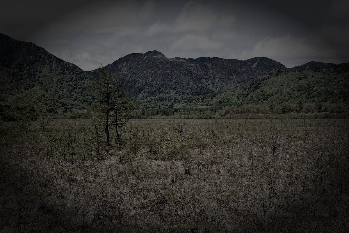 栃木県 片品村 心霊橋のイメージ（モザイク処理済み）