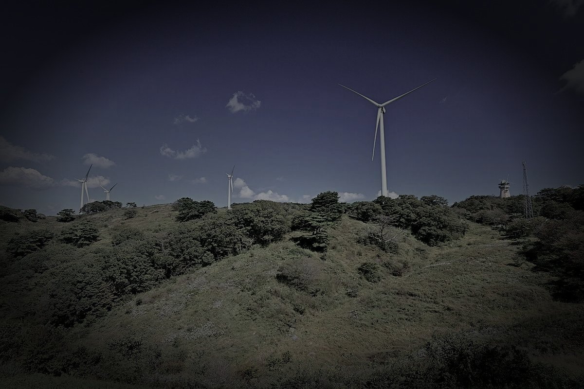 常陸太田市里美の廃村のイメージ（モザイク処理済み）