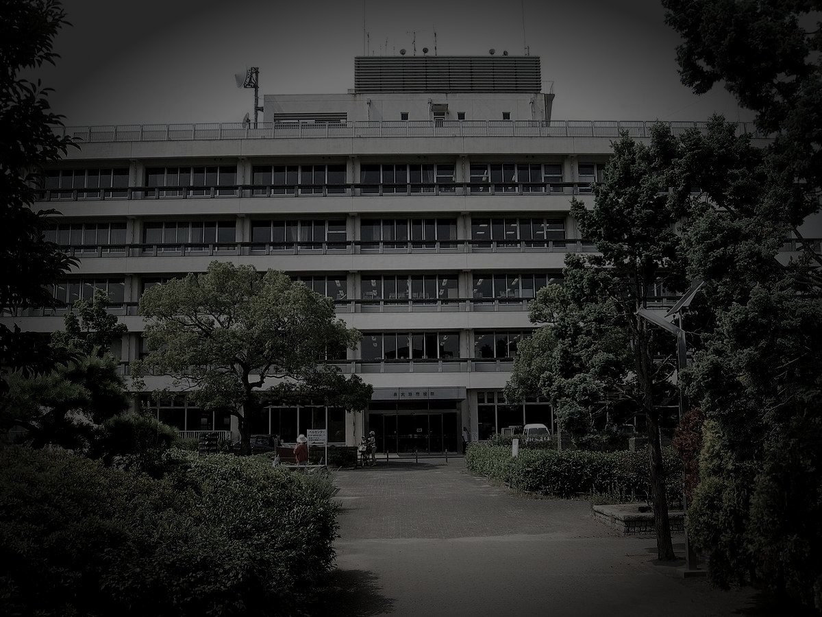 泉大津市廃工場の労働者霊のイメージ（モザイク処理済み）