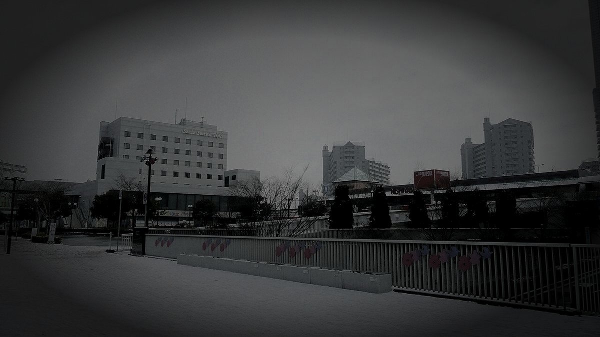 三田の廃ゴルフ場跡のイメージ（モザイク処理済み）