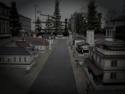 弘前城追手門廃屋