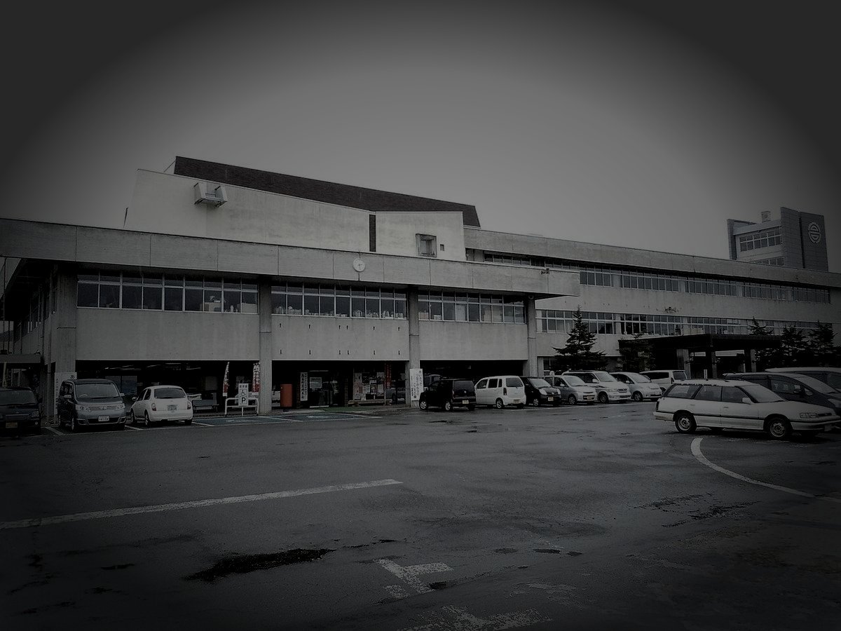 高畠町廃農村の道祖神の祟りのイメージ（モザイク処理済み）