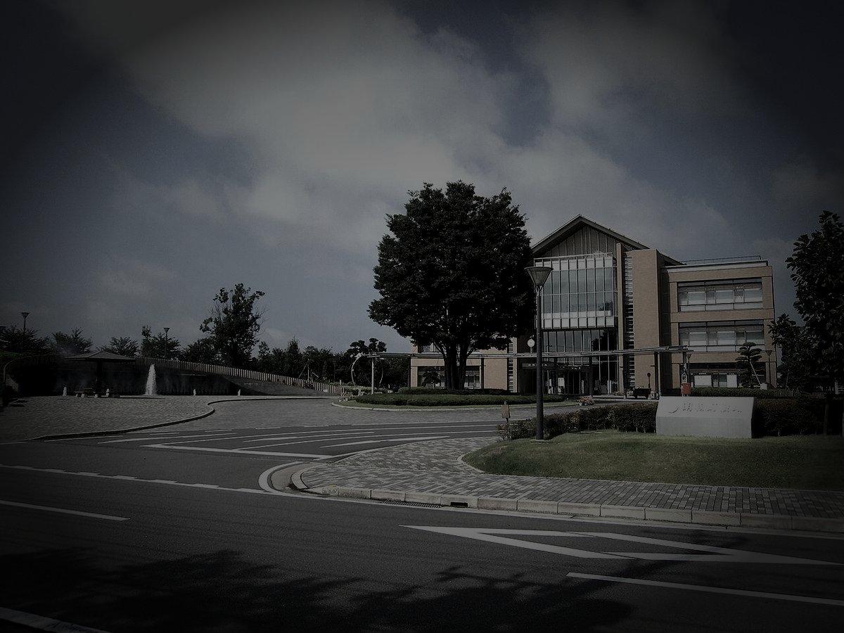 明和町廃農村の道祖神のイメージ（モザイク処理済み）