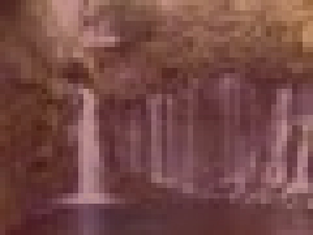 白糸の滝の淵のイメージ（モザイク処理済み）