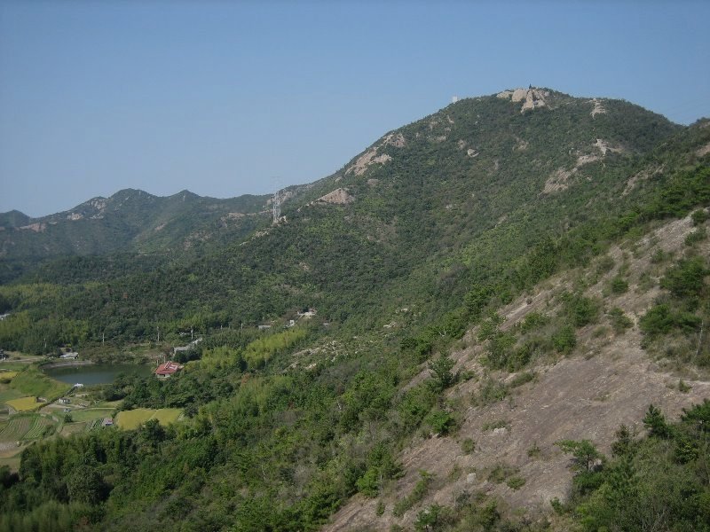 高御位山のイメージ（モザイク処理済み）