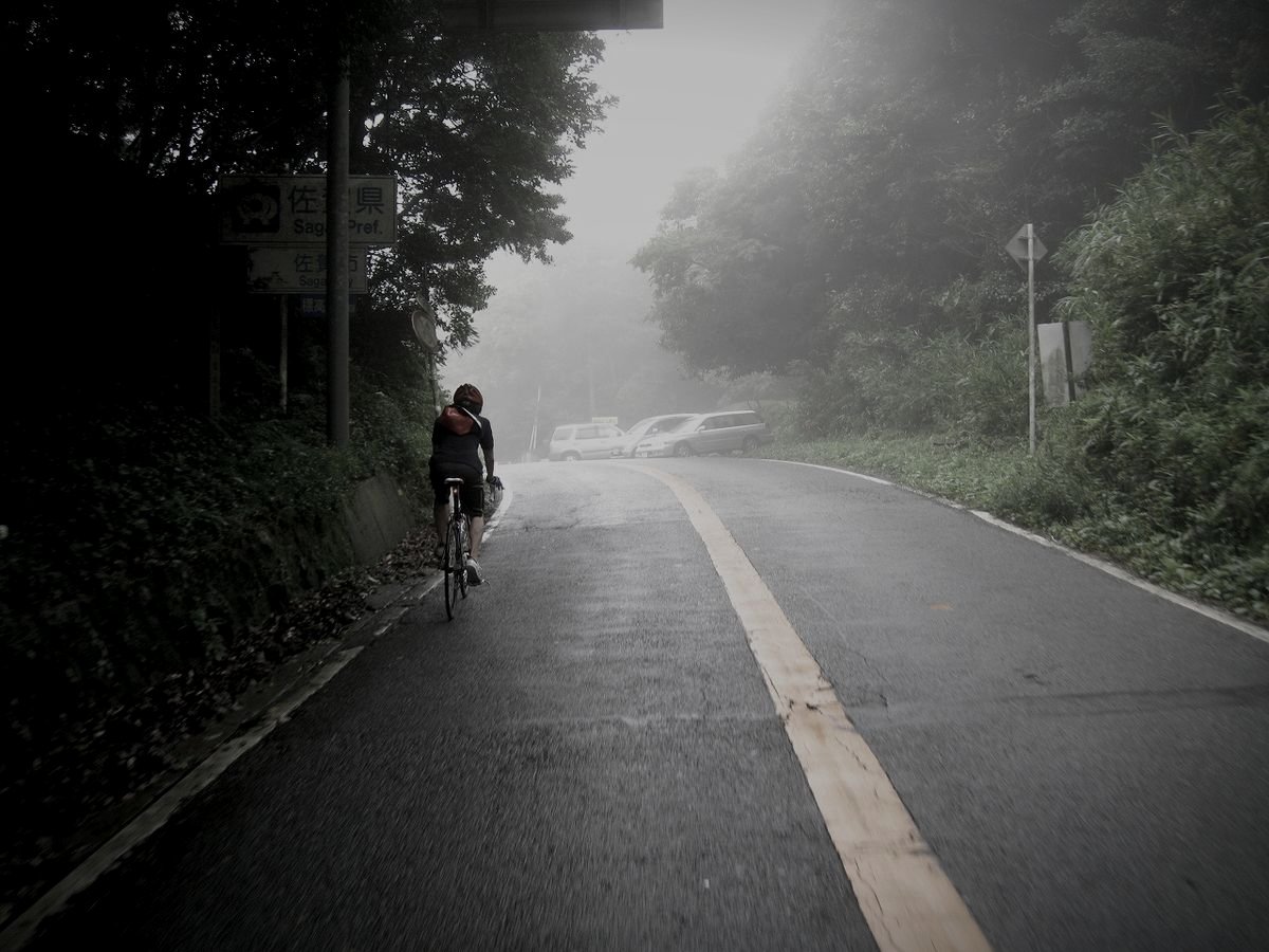 三瀬峠のイメージ(モザイク処理済み)