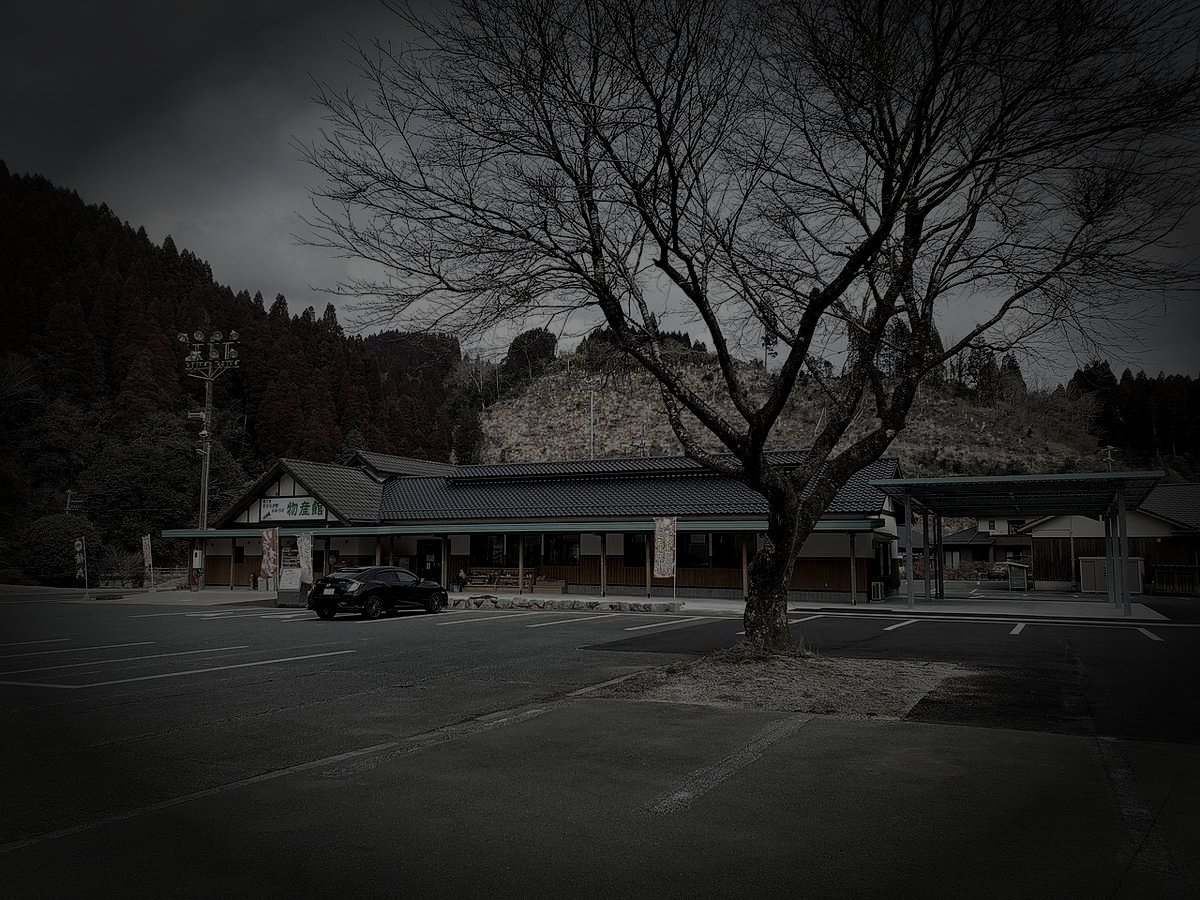 日田市の旧廃農場のイメージ（モザイク処理済み）