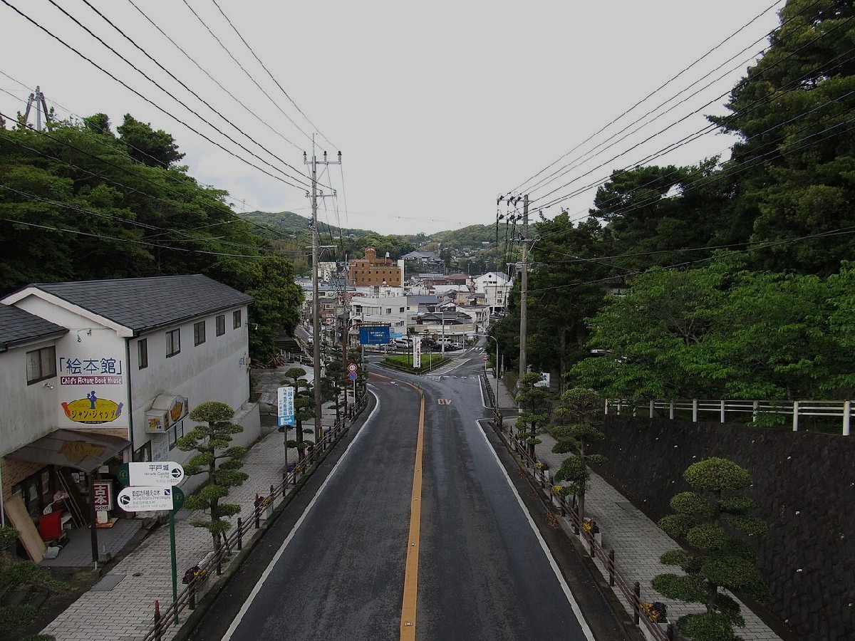 平戸城跡のイメージ（モザイク処理済み）
