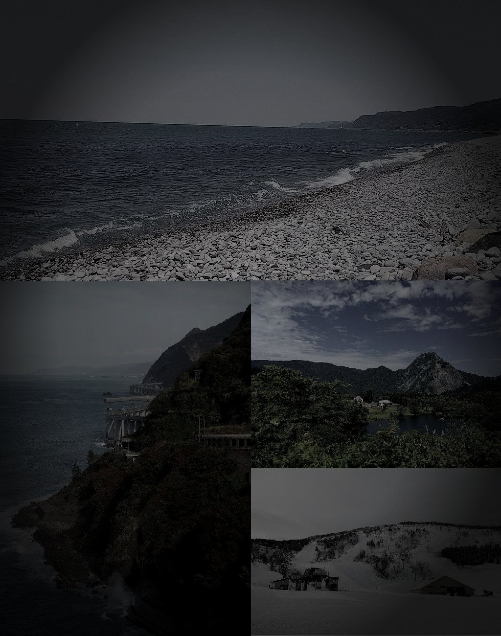 旧糸魚川廃砒素鉱山のイメージ（モザイク処理済み）